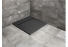 Brodzik Radaway Teos C, 80x80, antracytowy