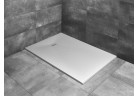 Brodzik Radaway Kyntos F, 210x80, z konglomeratu, biały