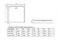 Brodzik kwadratowy niski Excellent Forma 80x80mm akrylowy biały- sanitbuy.pl