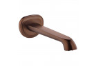 Wylewka ścienna Omnires Armance, 22cm, miedź antyczna