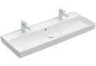 Umywalka meblowa Villeroy&Boch Collaro, 120x47cm, z przelewem, CeramicPlus, Weiss Alpin