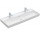 Umywalka meblowa Villeroy&Boch Collaro, 120x47cm, z przelewem, CeramicPlus, Stone White