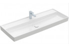 Umywalka meblowa Villeroy&Boch Collaro, 120x47cm, bez przelewu, CeramicPlus, Stone White