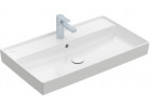 Umywalka meblowa Villeroy&Boch Collaro, 80x47cm, z przelewem, CeramicPlus, Weiss Alpin