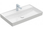 Umywalka meblowa Villeroy&Boch Collaro, 80x47cm, bez przelewu, CeramicPlus, Weiss Alpin