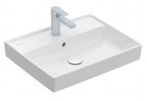 Umywalka Villeroy&Boch Collaro, 55x44cm, z przelewem, CeramicPlus, Weiss Alpin