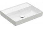 Umywalka Villeroy&Boch Collaro, 55x44cm, bez przelewu, bez otworów pod armaturę, Weiss Alpin