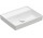 Umywalka Villeroy&Boch Collaro, 55x44cm, bez przelewu, bez otworów pod armaturę, CeramicPlus, Stone White