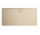 Brodzik kwadratowy HUPPE EasyFlat, 100x100cm, beżowy matowy