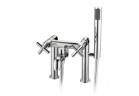 Bateria wannowo-natryskowa 2-otworowa Omnires Modern - chrom