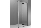 Drzwi prysznicowe Radaway Nes Black KDJ B 90, składane, prawe, 900x2000mm