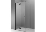 Drzwi prysznicowe Radaway Nes Black KDJ B 100, składane, lewe, 1000x2000mm