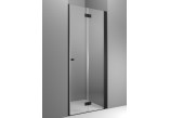 Drzwi prysznicowe wnękowe Radaway Nes Black DWB 70, składane, prawe, 700x2000mm