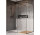 Ścianka do kabiny prysznicowej Radaway Modo X Black III Frame, czarna ramka, 700x2000mm