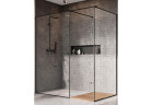 Ścianka do kabiny prysznicowej Radaway Modo X Black III Frame, czarna ramka, 950x2000mm