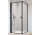Drzwi prysznicowe Radaway Nes Black KDJ I 80, lewe, 800x2000mm, czarny profil
