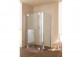 Drzwi prysznicowe Kermi Pasa XP 160x185cm, wahadłowe, dwuskrzydłowe, z polami stałymi- sanitbuy.pl