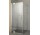 Drzwi prysznicowe Kermi Pasa XP 140x185cm, wahadłowe, jednoskrzydłowe z elementem stałym do ścianki bocznej