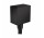 Przyłącze węża Hansgrohe FixFit Square bok 64 mm, czarny matowy