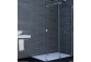 Drzwi prysznicowe suwane Huppe Xtensa 110-120, prawe, szkło przejrzyste czarny profil