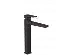 Bateria umywalkowa stojąca wysoka Hansgrohe Metropol 260 z korkiem push-open, czarny mat