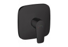 Bateria prysznicowa 1-uchwytowa Hansgrohe Talis E, podtynkowa, czarny mat
