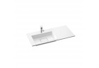 Umywalka Marmorin Lira 900L 90x39 cm, wpuszczana w blat lewa