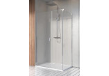 Drzwi prysznicowe Radaway Nes KDS I 100, lewe, 1000x2000mm, srebrny profil