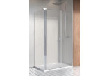 Drzwi prysznicowe Radaway Nes KDS II 90, prawe, 900x2000mm, srebrny profil