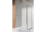 Drzwi prysznicowe Radaway Nes KDS II 110, lewe, 1100x2000mm, srebrny profil