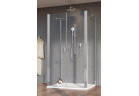 Drzwi prysznicowe Radaway Nes DWD+2S 80, przejrzyste, dwuskrzydłowe, 800x2000mm, profil chrom