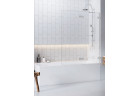 Parawan nawannowy Radaway Euphoria PND 110, prawy, szkło przejrzyste, 1100-1110x1500mm, profil chrom