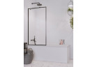 Parawan nawannowy Radaway Idea Black PNJ Frame 60, szkło przejrzyste, czarna ramka, 600-610x1500mm, czarny profil