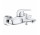 Bateria wannowa natynkowa Grohe Eurostyle, jednouchwytowa, chrom