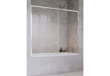 Parawan nawannowy Radaway Idea PN DWJ 140, prawy, przesuwny, szkło przejrzyste, 140x150cm, profil chrom