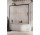 Drzwi przesuwne nawannowe Radaway Idea Black PN DWJ+S 170, lewe, szkło przejrzyste, 170x150cm, czarny profil