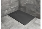 Brodzik Radaway Kyntos F, 210x100, z konglomeratu, antracytowy