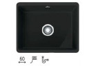 Zlewozmywak ceramiczny Franke KUBUS 110-50 - onyx