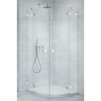 Drzwi prysznicowe do wnęki Radaway Espera Pro DWJ 160, prawe, 1600x2000mm, ciche domykanie, profil chrom