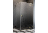 Drzwi kabiny Radaway Essenza Pro Gold KDJ 80, prawe, 800x2000mm, szkło przejrzyste, złoty profil