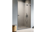 Drzwi prysznicowe do wnęki Radaway Essenza Pro Black DWJ 90, prawe, 900x2000mm, czarny profil