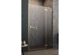Drzwi prysznicowe do wnęki Radaway Essenza Pro Gold DWJ 80, prawe, 800x2000mm, złoty profil