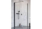 Drzwi do kabiny prysznicowej Radaway Nes 8 Black KDJ I 80, lewe, 800x2000mm, czarny profil