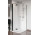 Drzwi do kabiny prysznicowej Radaway Nes 8 Black KDJ B 80, lewe, składane, 800x2000mm, czarny profil