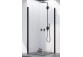 Drzwi do kabiny prysznicowej Radaway Nes 8 Black KDJ B 100, prawe, składane, 1000x2000mm, czarny profil