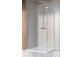 Część lewa kabiny prysznicowej Radaway Nes 8 Black KDD I 100, szkło przejrzyste, 1000x2000mm, czarny profil