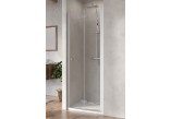 Drzwi prysznicowe do wnęki Radaway Nes 8 DWB 70, prawe, składane, szkło przejrzyste, 700x2000mm, profil chrom
