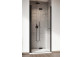 Drzwi prysznicowe do wnęki Radaway Nes 8 Black DWS I 140, lewe, szkło przejrzyste, 1400x2000mm, czarny profil
