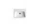 Umywalka meblowa Ravak 10°, 55 cm z otworami - biała