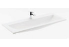 Umywalka meblowa Ravak Clear, 100 cm z otworami - biała
